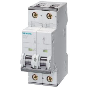 Circuit breaker Siemens 2P 10A 15kA Type C 2...