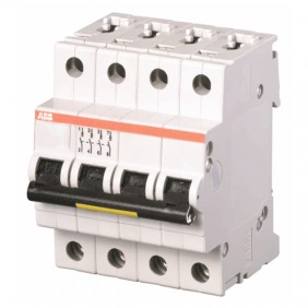 Circuit breaker-ABB 4P 16A 25kA Type C 4...