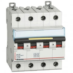 Bticino LS-Schalter 4-polig C 16A 16kA 4 Module...