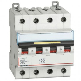 Bticino interruttore magnetotermico 4P C 25A...