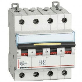 Bticino circuit breaker-4P C 63A 16kA 4 modules...
