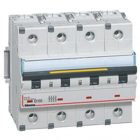 Bticino interruttore magnetotermico 4P D 100A...