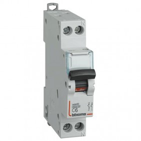 Bticino LS-Schalter 1P+N 6A Kurve C 6kA 1 Modul...