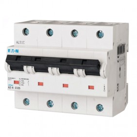 Interruptor de circuito-Eaton 125A de 4 polos...