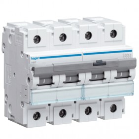 Interruttore magnetotermico Hager 4P 100A 10KA...