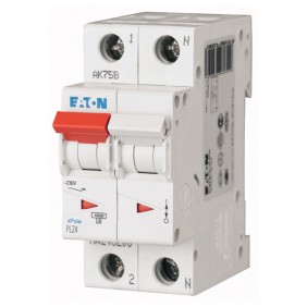 Eaton Circuit breaker 10A 1P+N 4.5 KA 2 modules...