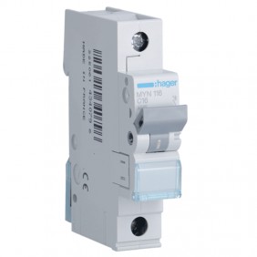 Leistungsschalter Hager 1P 16A 4,5 KA C 1 modul...