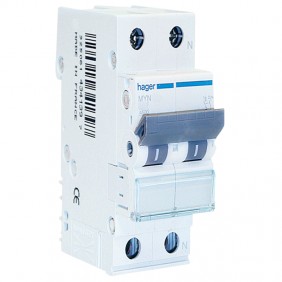 Leistungsschalter Hager 1P+N 20A 4,5 KA C 2...