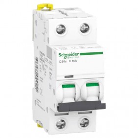 Interruptor de circuito-Schneider 2P 16A 4,5...