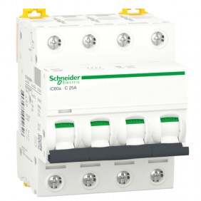 Interruttore magnetotermico Schneider 4P 25A...