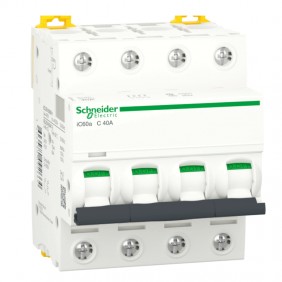 Interruttore magnetotermico Schneider 4P 40A...