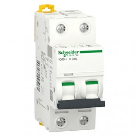 Interruptor de circuito-Schneider 2P 32A 10KA C...