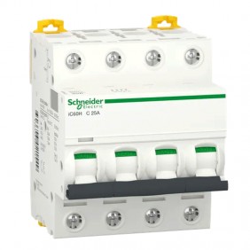 Interruttore magnetotermico Schneider 4P 25A...