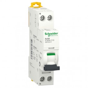 Schneider Acti9 LS-Schalter 1P+N 10A 6KA C 1M...
