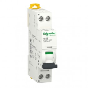 Interruptor de circuito de Schneider Acti9 1P+N...
