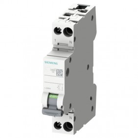 Interrupteur magnétothermique Siemens 10A 1P+N...