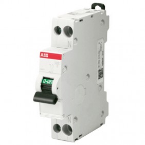 Abb Circuit breaker 1 module 1P+N 4,5KA 6A...