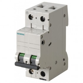 Circuit breaker Siemens 2P 6A 6 ka Type C 2...