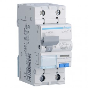 Magnetotermico Differenziale Hager 1P+N 10A...