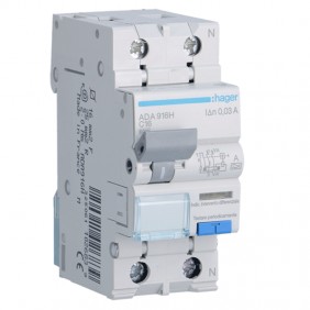 Magnetotermico Differenziale Hager 1P+N 16A 6kA...