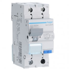 Magnetotermico Differenziale Hager 1P+N 20A 6kA...
