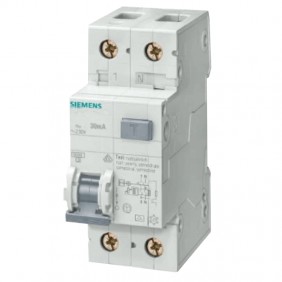 Siemens FI/LS-Schalter 10A 1P+N 4,5 kA 30mA A...