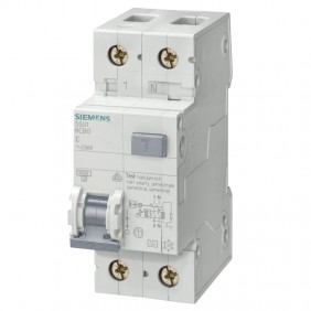 Siemens FI/LS-Schalter 10A 1P+N 6kA 300mA C AC...