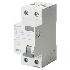 Siemens pure differential switch 2 poles 25A...