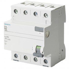Siemens pure differential switch 4 poles 63A...