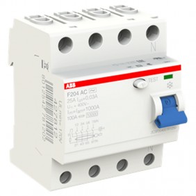 ABB pure residual current circuit breaker 4...