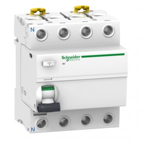 Schneider pure residual current device 4P 25A...