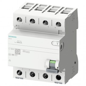 Siemens 25A 4P 300MA AC 5SV46420 Puro...