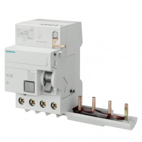 Bloc différentiel Siemens 4P 40A 30mA AC type 3...