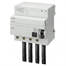 Bloc différentiel Siemens 4P 100A 30mA type AC...
