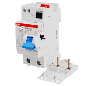 ABB DDA202 2P 63A 30mA bloqueo diferencial tipo...