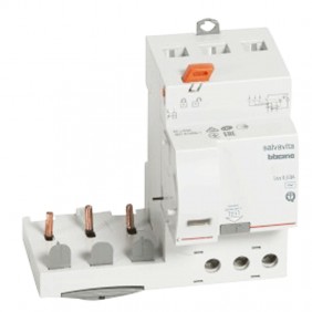 Bticino bloc différentiel disjoncteur 4P AC 63A...