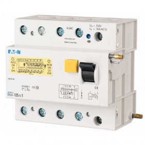 Interruptor diferencial combinable Eaton 125A...