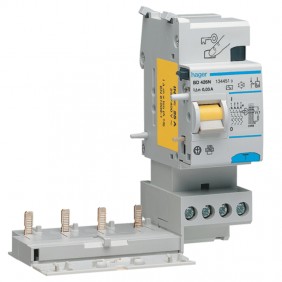 Hager FI-Block 4P 25A 30mA Klasse AC 2 Module...