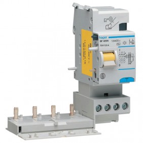 Hager FI-Block 4P 25A 300mA A 3 Module BF425N