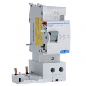 Hager FI-Block 2P 63A 500mA AC 2 Module BG264N