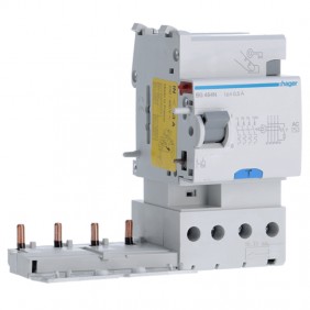 Hager FI-Block 4P 63A 500mA AC 3 Module BG464N