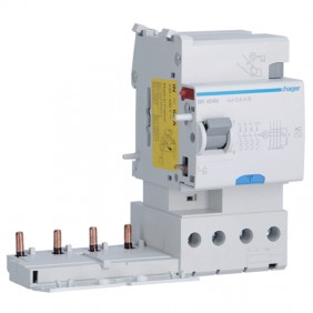 Hager FI-Block 4P 63A 500mA AC/S 3 Module BR464N