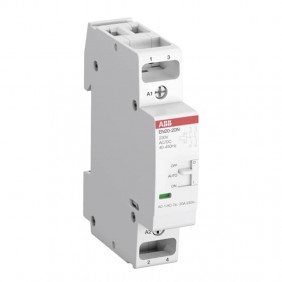 Contacteur modulaire Abb 20A 2NA 230V C/COM...