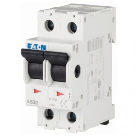 Eaton 63A 2-polig 2-Module-Lasttrennschalter...