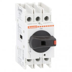 Disconnector three-pole Lovato 16A Din rail GA016A
