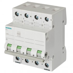 Siemens 100A 4-polig 440VCA 4M AUS-Schalter...