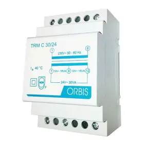 Trasformatore modulare Orbis 30VA 230/12-24V AC...