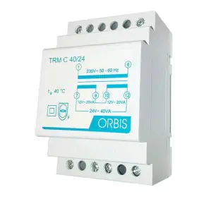 Transformateur modulaire Orbis 40VA 230/ 12-24V...