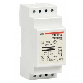Vemer trasformatore modulare 15VA 4-8-12V 2M...