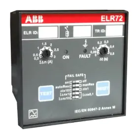 Relè differenziale elettronico ABB ELR72 ELR72